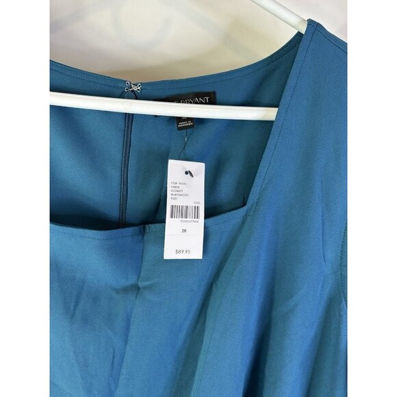 New Lane Bryant Sleevless Wide Leg Jumpsuit Pant Suit Blue - Picture 5 of 7